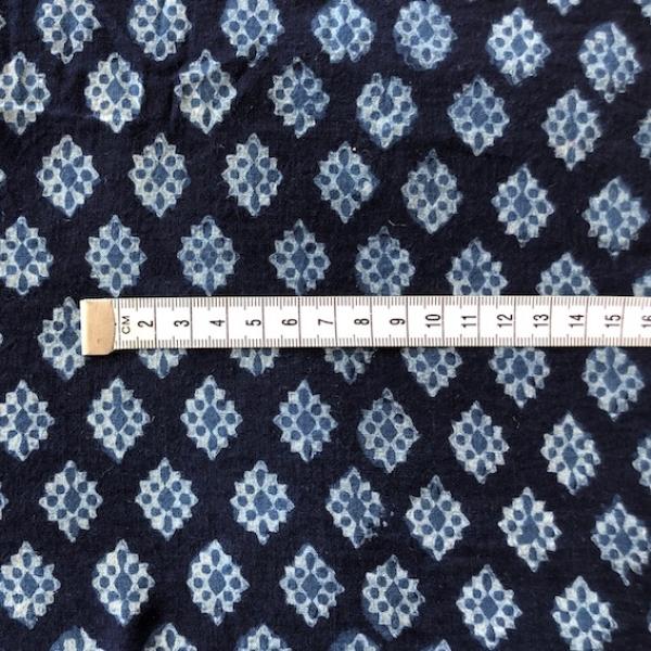 Indigo Hand Block Print aus Indien – BLUE AKOLA